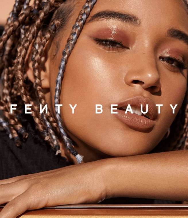 Fenty Beauty campaign production sample